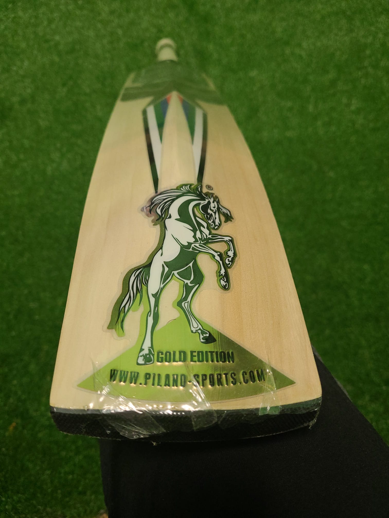 HS GOLD EDITION CRICKET BAT, GRADE 1, SHORT HANDLE, FINEST ENGLISH WILLOW. - Image 9
