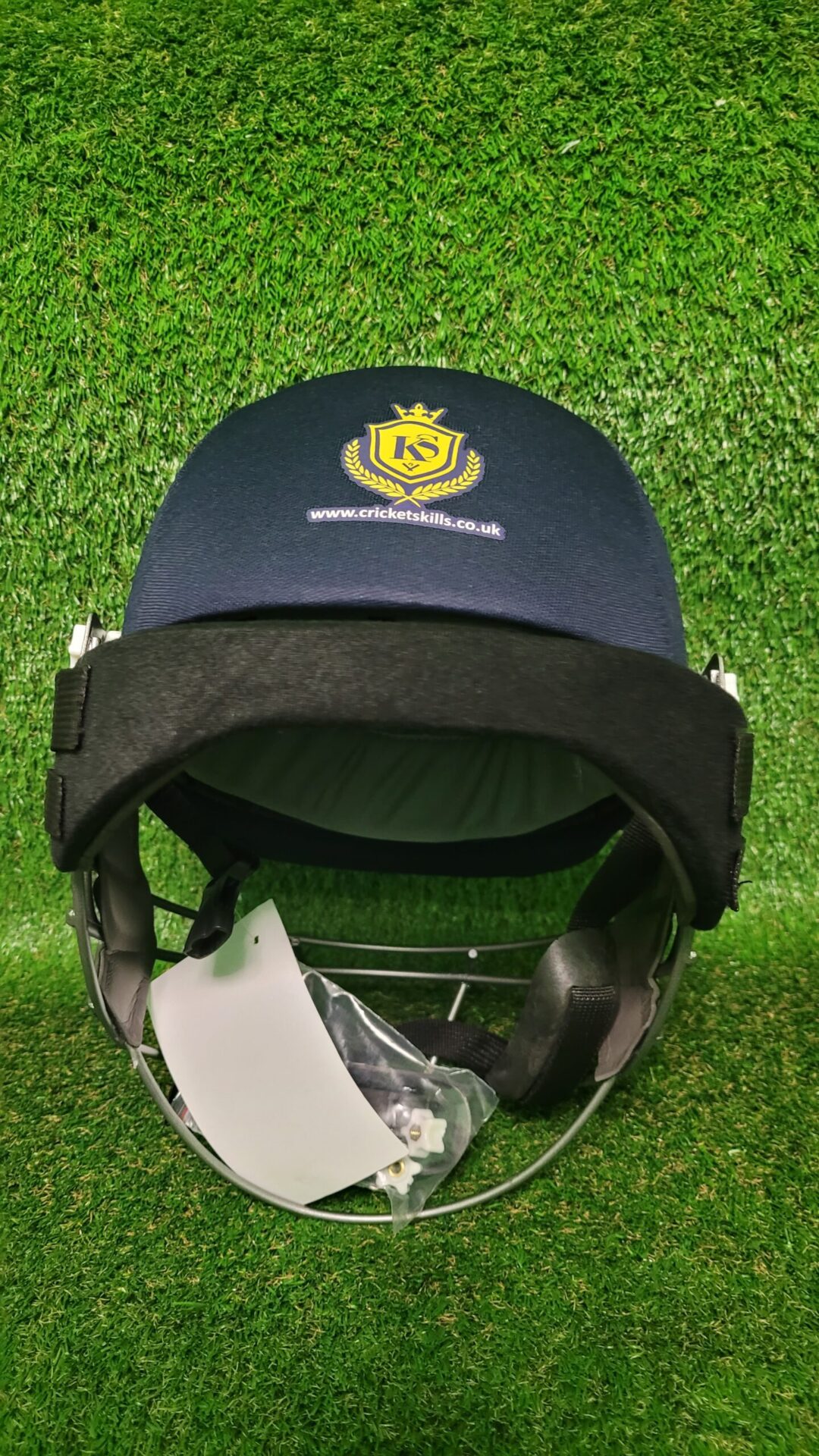 KS CRICKET DOUBLE GRILL HELMET, ADULT SIZE, ADJUSTABLE, EXCELLENT QUALITY WITH BACK PROTECTION - Image 7