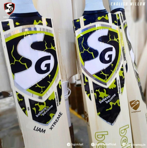 SG Liam Xtreme Short Handle English Willow Cricket Bat, Excellent Bat, recommeded by Liam Livingstone - Image 3